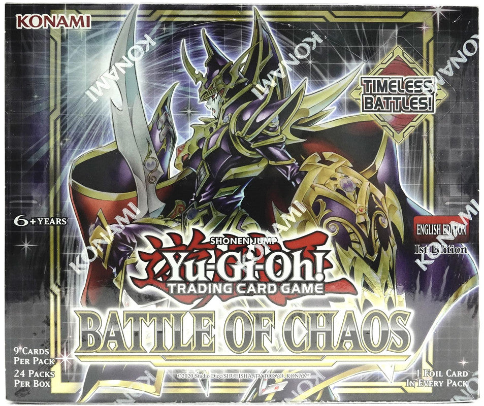 Yu-Gi-Oh!: Battle of Chaos Booster Box (1st Edition)