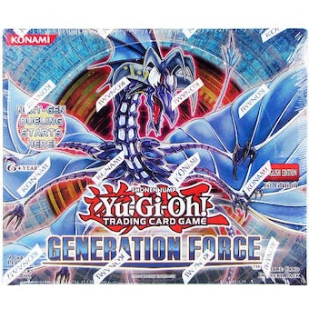 Yu-Gi-Oh!: Generation Force Booster Box 1st Edition