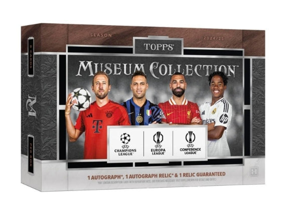 2025/26 Topps UEFA Club Competitions Museum Collection Soccer Hobby Box (SALE)