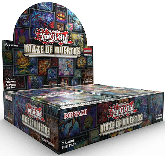 Yu-Gi-Oh!:Maze of Muertos Booster Box (1st Edition)