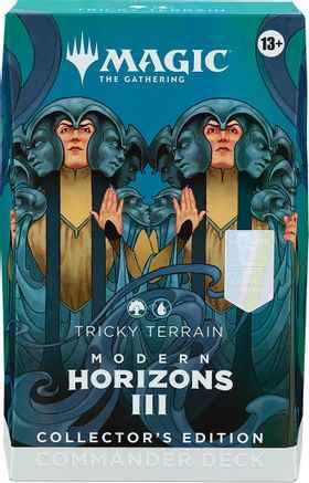 Magic the Gathering: Modern Horizons 3 Commander Deck Collectors Edition (Tricky Terrain)