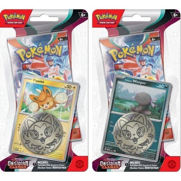 Pokemon: Scarlet and Violet - Obsidian Flames - Checklane Blister Bundle - CardVault Collections