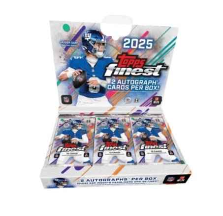 2025 Topps Finest Football Hobby Box (SALE) - CardVault Store