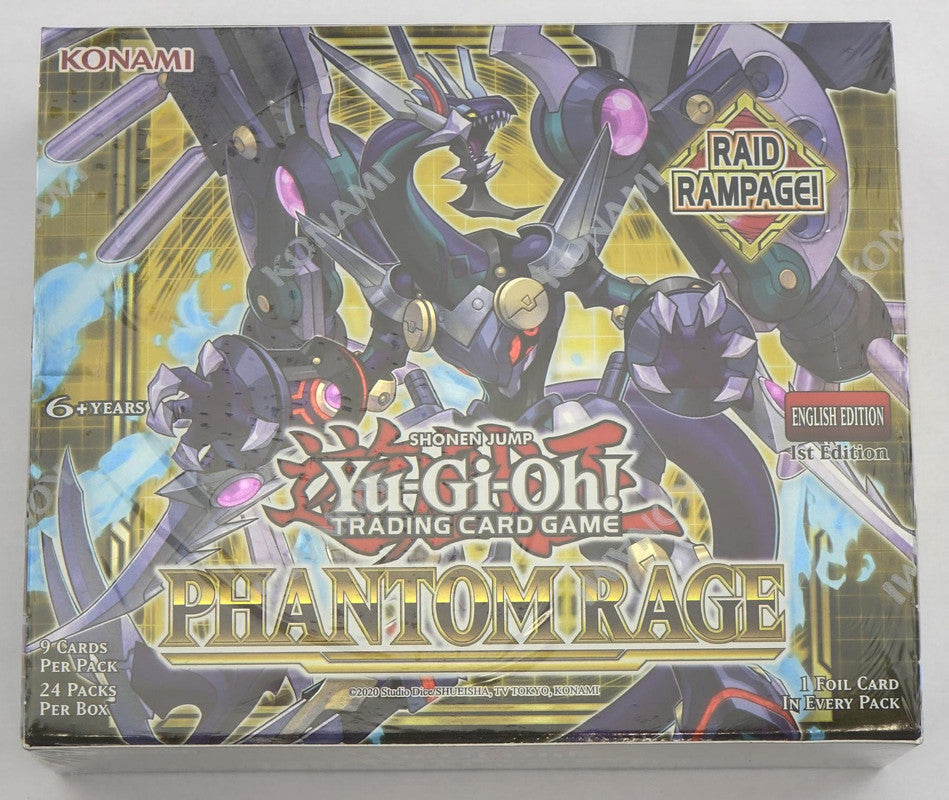 Yu-Gi-Oh!:  Phantom Rage Booster Box