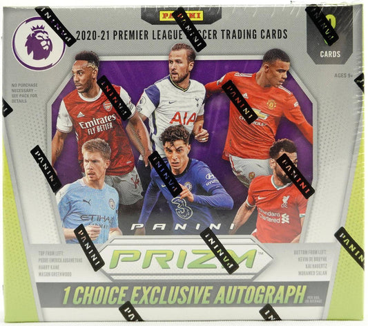 2020/21 Panini Prizm Premier League EPL Soccer Hobby Choice Box