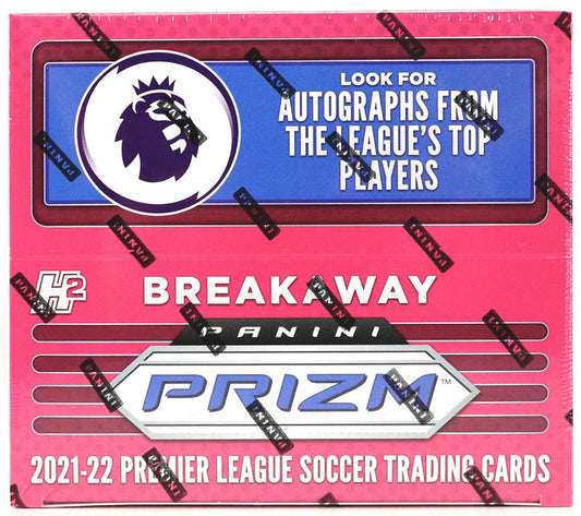 2021/22 Panini Prizm Premier League EPL Soccer Breakaway Box