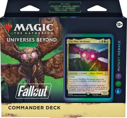 Magic the Gathering: Universes Beyond - Fallout Commander Deck (Mutant Menace)