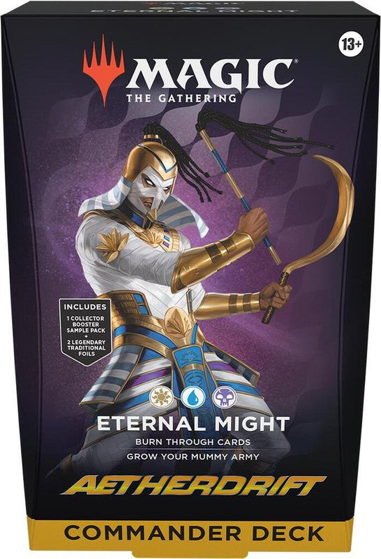 Magic the Gathering: Aetherdrift Commander Deck (Eternal Might)