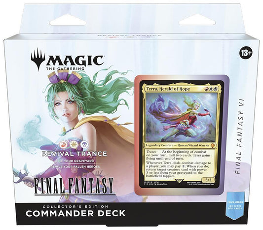 Magic the Gathering: Universes Beyond - Final Fantasy Collector Commander Deck (Revival Trance)