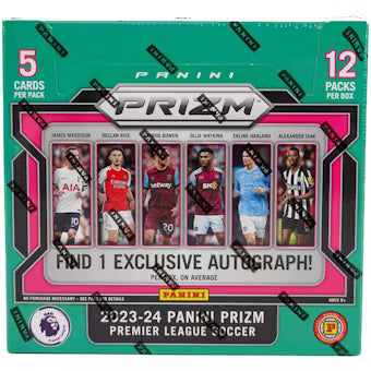 2023/24 Panini Prizm Premier League EPL Soccer International Hobby Box