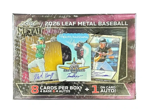 2026 Leaf Metal Baseball Hobby Box