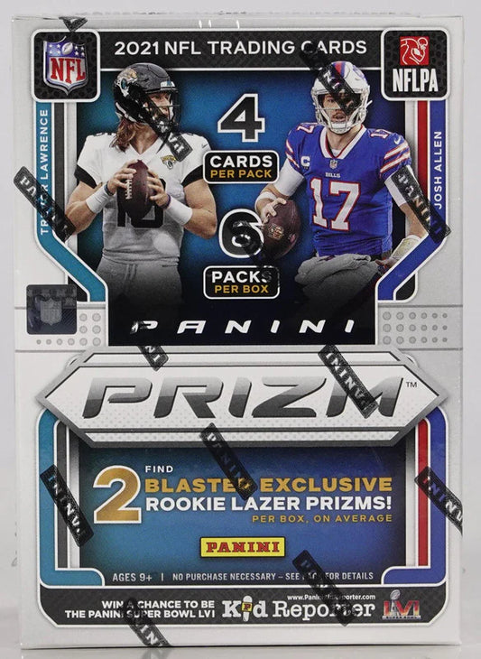 2021 Panini Prizm Football Blaster Box (Lazer Prizms!)