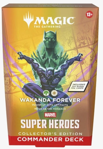 Magic the Gathering: Marvel Super Heroes Collector Commander Deck - Wakanda Forever