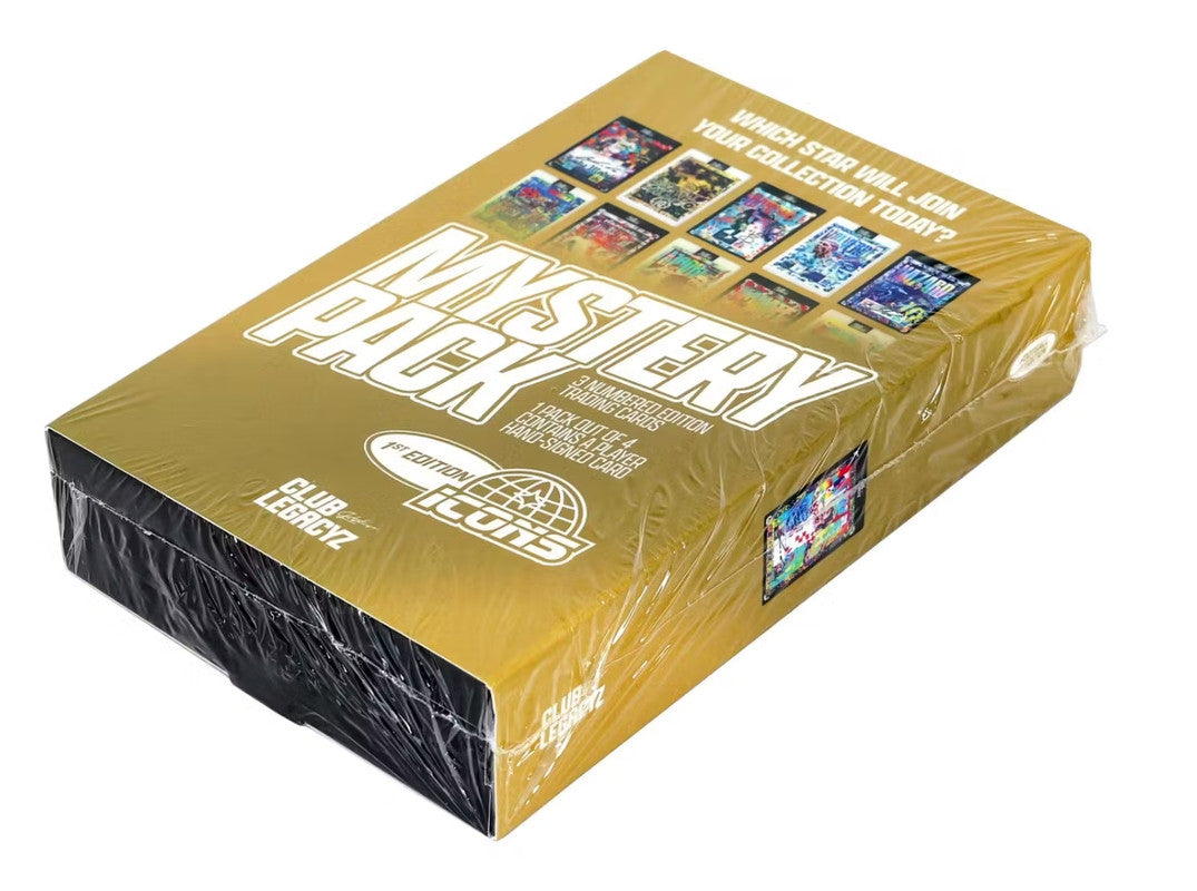 2025 Club Legacyz Icons Soccer First Edition Hobby Box