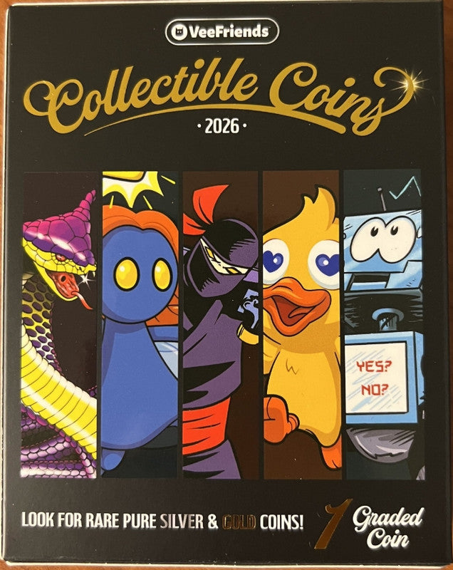 2026 VeeFriends Collectible Coins Pack (SALE)