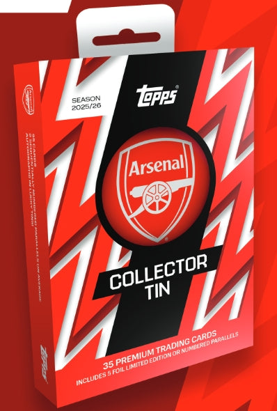 2025/26 Topps Collector Tin - Arsenal