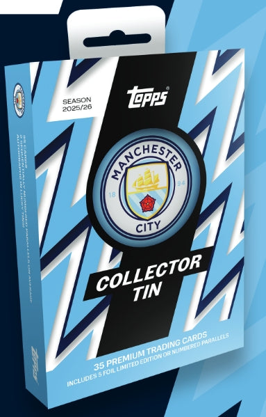 2025/26 Topps Collector Tin - Manchester City