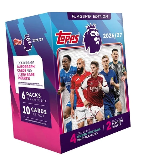 2026/27 Topps EPL Soccer Blaster Box