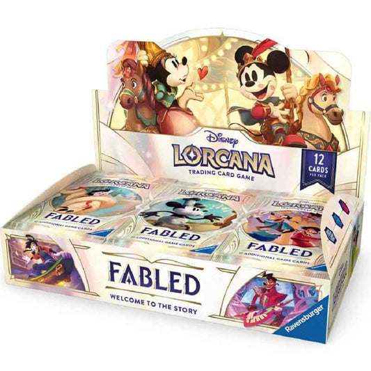 Disney Lorcana: Fabled Booster Box - CardVault Store