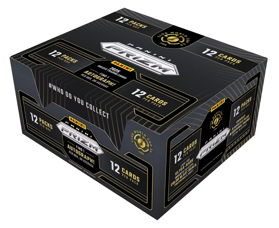 2025 Panini Prizm FIFA Club World Cup Soccer Hobby Box