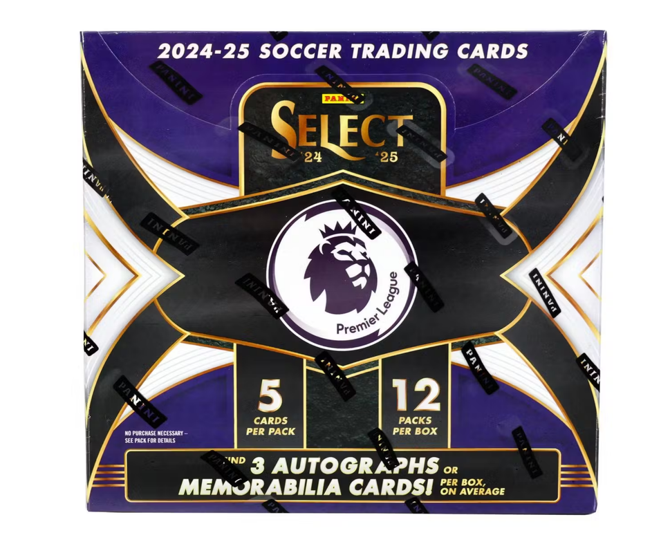 2024/25 Panini Select Premier League EPL Soccer Hobby Box