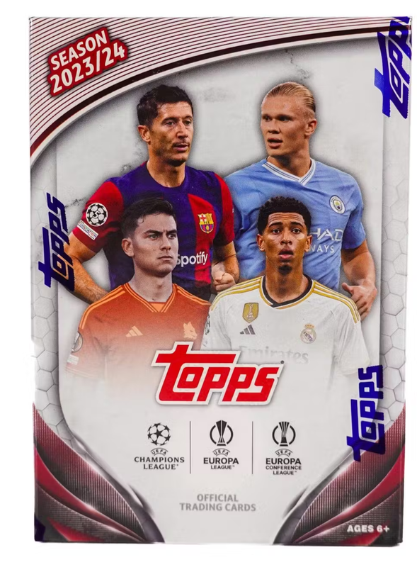 2023/24 Topps UEFA Club Competitions Soccer Value Box