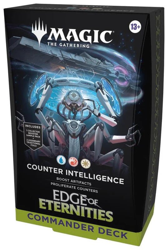 Magic The Gathering: Edge of Eternities Commander Deck (Counter Intelligence) - CardVault Collections