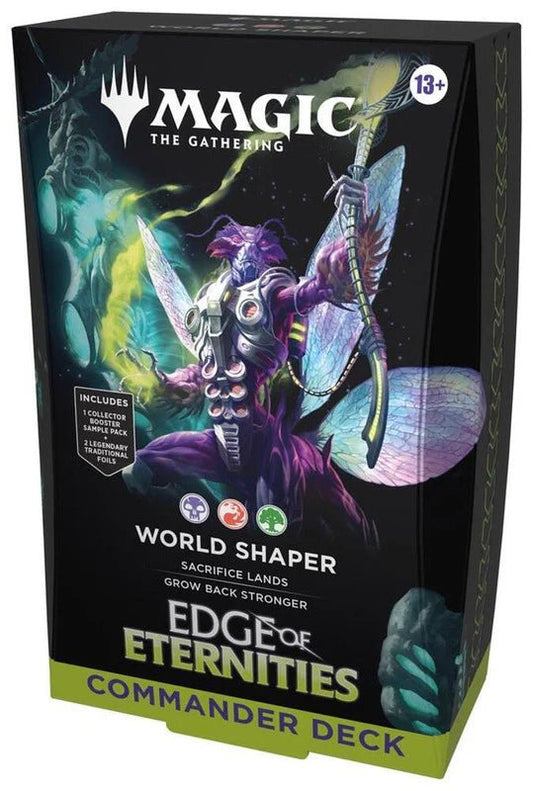 Magic The Gathering: Edge of Eternities Commander Deck (World Shaper) - CardVault Collections
