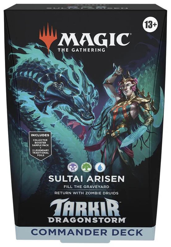 Magic The Gathering: Tarkir Dragonstorm Commander Deck (Sultai) - CardVault Collections