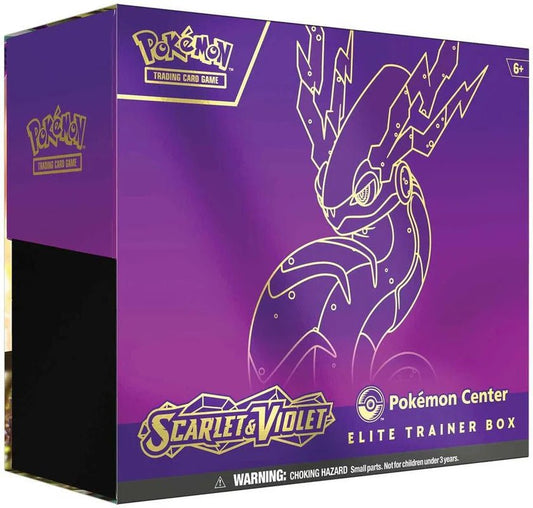 Pokemon Scarlet and Violet Pokemon Center Elite Trainer Box (Miraidon) - CardVault Collections