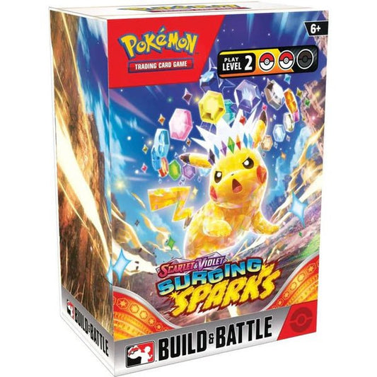 Pokemon Scarlet and Violet: Surging Sparks Build and Battle Kit - CardVault Collections